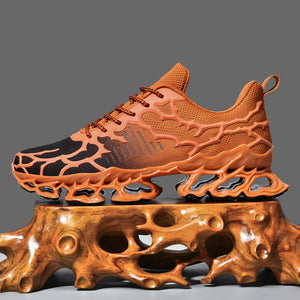 SM 550 Blade Sole Sneaker in orange (MODEL550ORG)