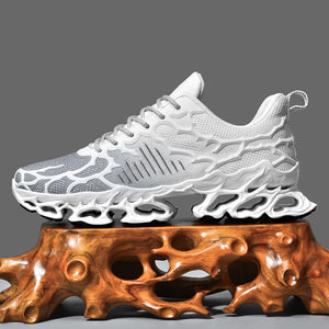SM 550 Blade Sole Sneaker in white (MODEL550WHT)